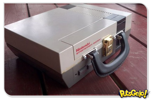 Nintendo 8 bits vira lancheira