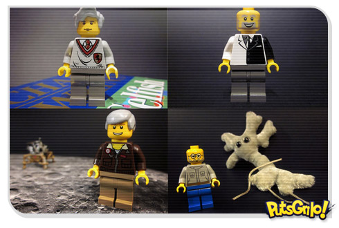Lego recria cientistas famosos