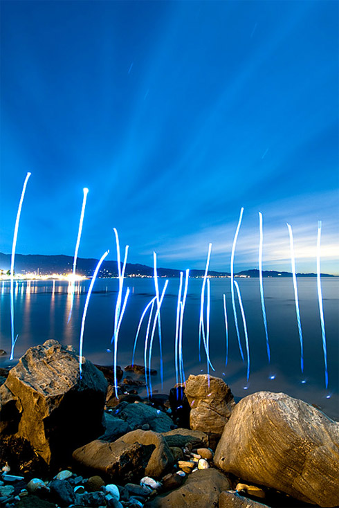 Fotos incríveis de pinturas de luz [Light Graffiti]