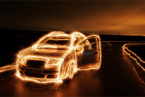 Fotos incríveis de pinturas de luz [Light Graffiti]