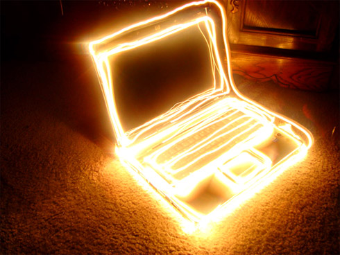 Fotos incríveis de pinturas de luz [Light Graffiti]