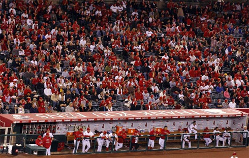 Torcida de beisebol bate recorde mundial de mascarados