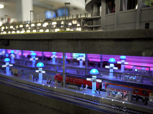Aeroporto em miniatura na Alemanha