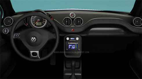 Fusca em releitura de design