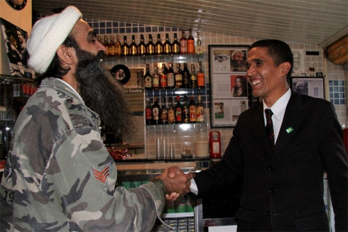Obama x Osama: Encontro dos sósias brasileiros