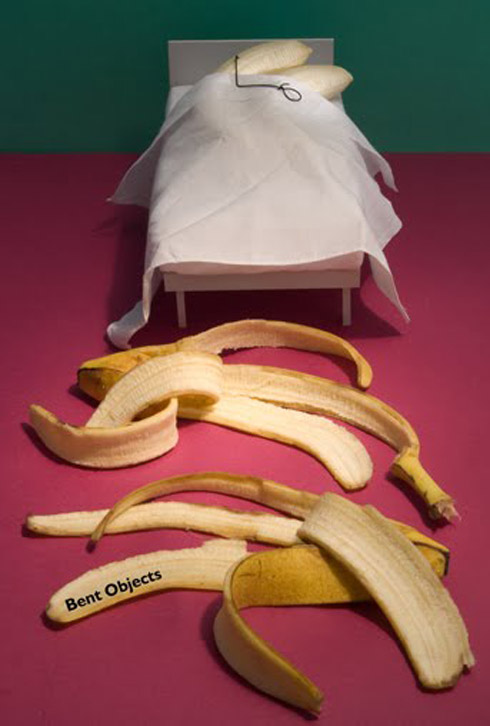 Arte com alimentos e objetos comuns
