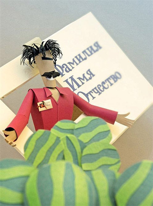 Miniaturas incríveis feitas de papel