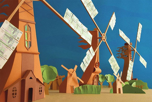 Miniaturas incríveis feitas de papel