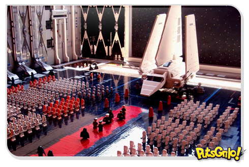 Miniatura do Exército de Darth Vader em Lego