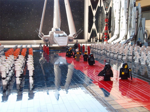 Miniatura do Exército de Darth Vader em Lego