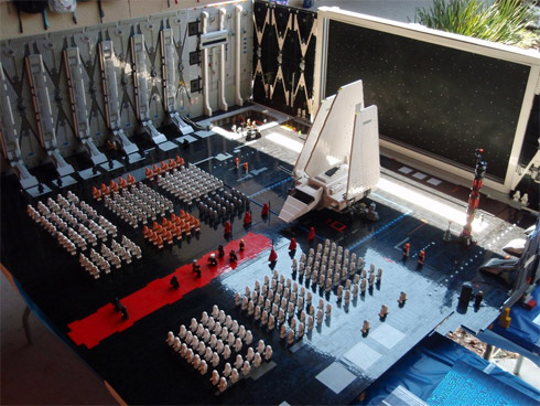 Miniatura do Exército de Darth Vader em Lego