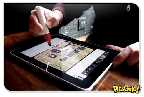 Caneta exclusiva para ipad e iphone