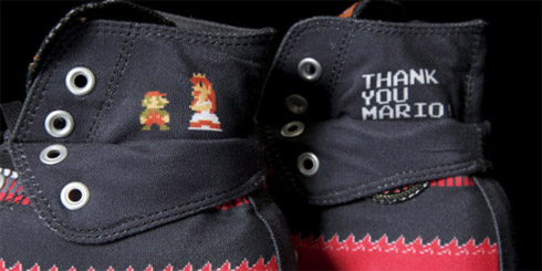 Super Mario estampa tênis All Star