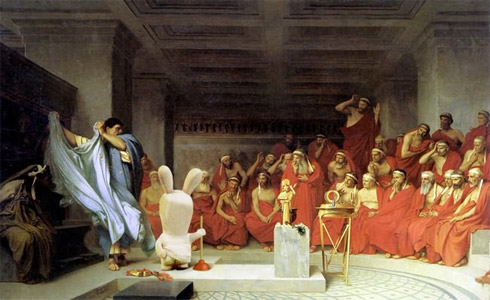 Personagens de video games em pinturas clássicas