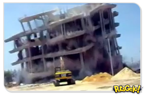 Demolição de prédio FAIL