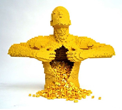 esculturas lego Nathan Sawaya