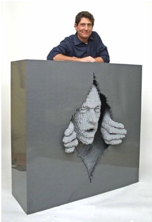 esculturas lego Nathan Sawaya