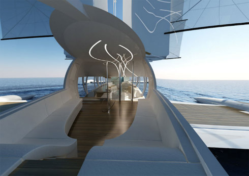 Design: Barco conceito voador