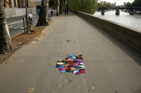 guerrilla knitting Juliana Santa Cruz Herrera