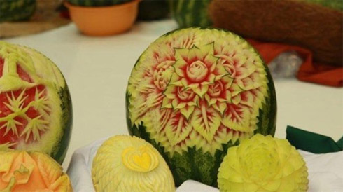 Esculturas de Melancias