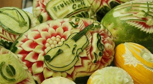 Esculturas de Melancias
