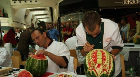 Esculturas de Melancias