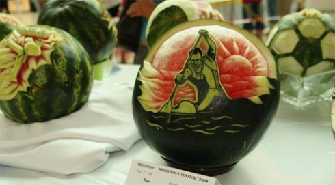 Esculturas de Melancias