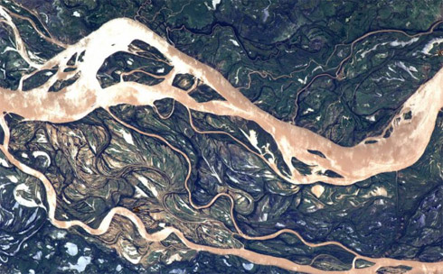 Fotos de paisagens da Terra vistas do espaço