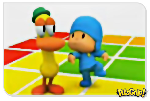 Fofura Detected! Pocoyo dança Paparamericano.