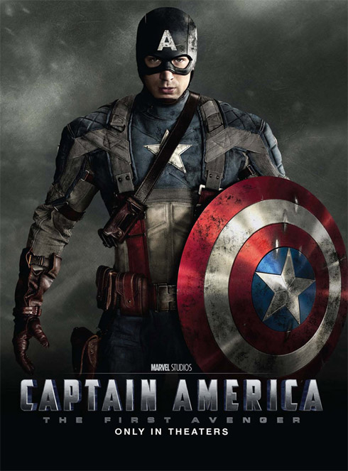 Filme Capitão América: Cartazes com os personagens