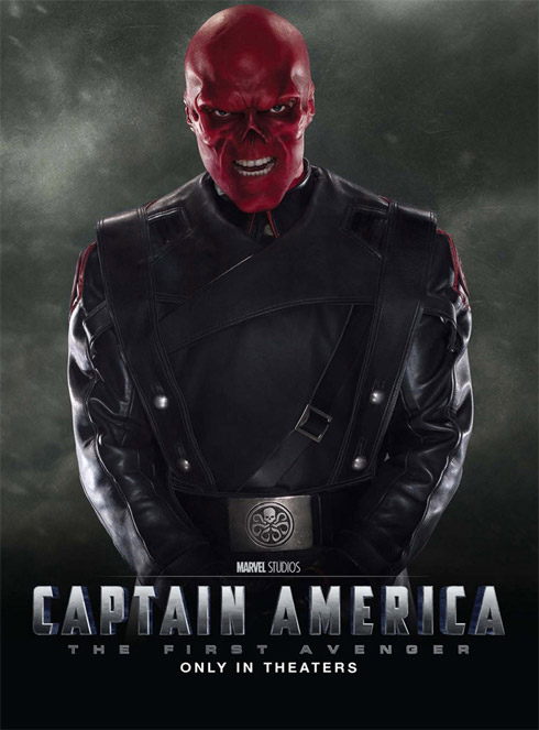 Filme Capitão América: Cartazes com os personagens