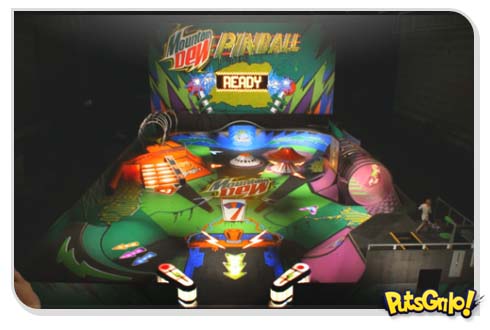 Pinball humano gigante