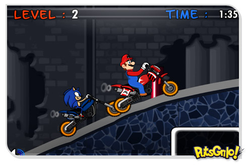 Jogo Online: Mario vs Sonic Racing