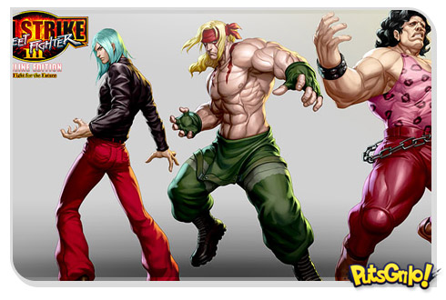 Personagens de Street Fighter em ilustrações de Stanley Lau