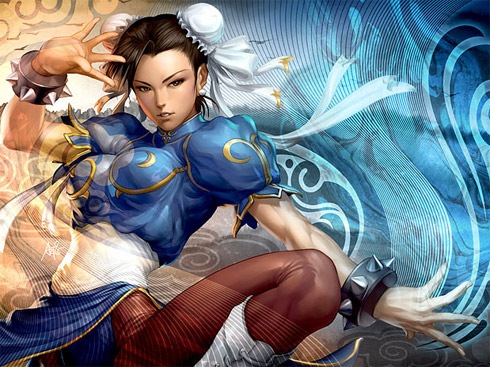 Personagens de Street Fighter em ilustrações de Stanley Lau