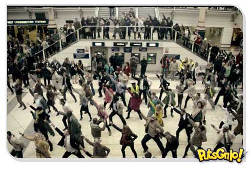 Comerciais da T-Mobile param Estação de Metrô e Aeroporto