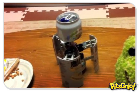Lata de cerveja dos Transformers