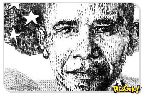 Desenhos feitos com máquina de escrever