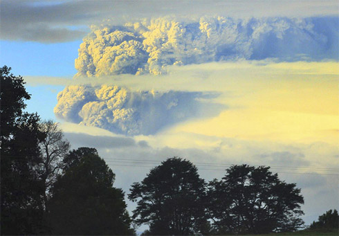 Erupção do vulcão Puyehue nos Andes: Fotos incríveis Erupção do vulcão Puyehue nos Andes: Fotos incríveis