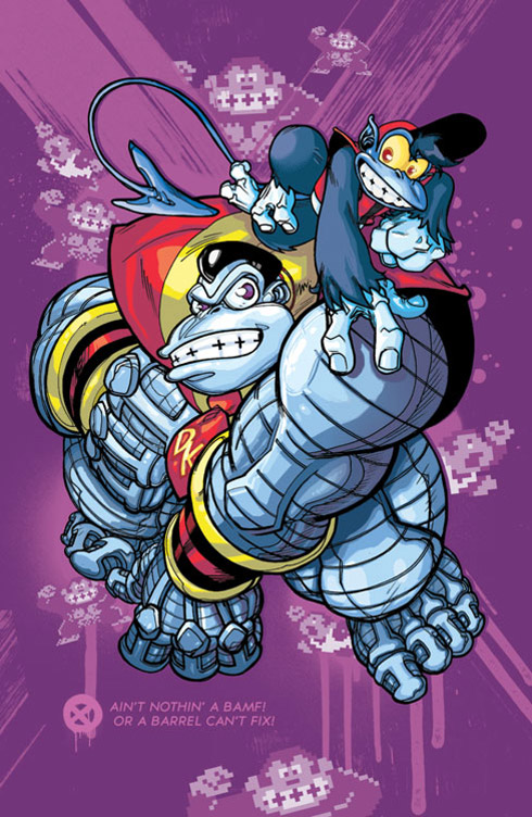 Personagens da Nintendo como X-Men