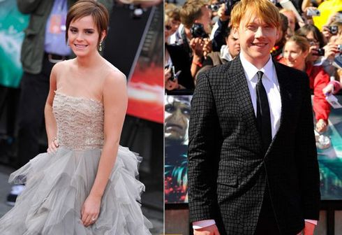Emma Watson e Rupert Grint