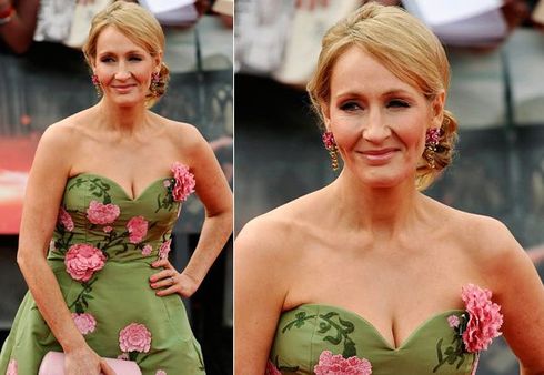 J.K Rowling, a autora da saga