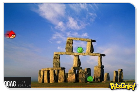 Angry Birds e a origem de Stonehenge
