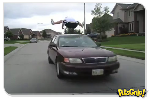 Evitando o atropelamento LIKE A BOSS