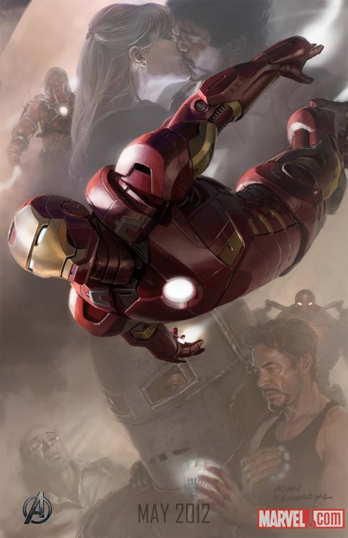 Filme Os Vingadores divulga posters dos heróis