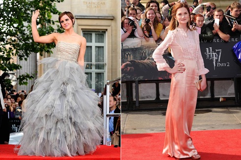 emma watson bonnie-wright como ginni wesley 