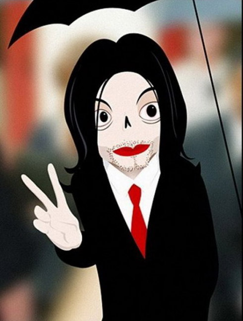 Celebridades em curiosas caricaturas