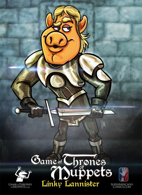Os Muppets como personagens da série Game of Thrones