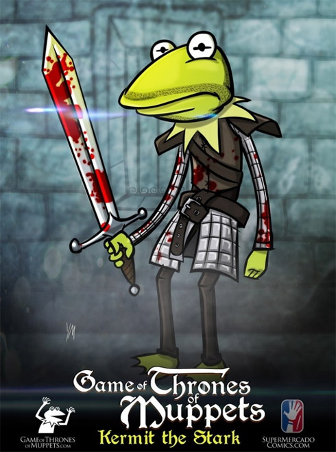 Os Muppets como personagens da série Game of Thrones