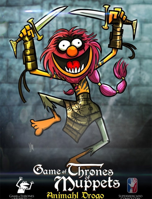 Os Muppets como personagens da série Game of Thrones